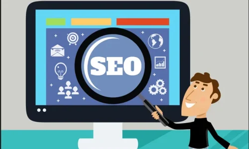 Experienced SEO freelancer analyzing website ranking data