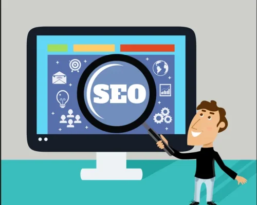 Experienced SEO freelancer analyzing website ranking data